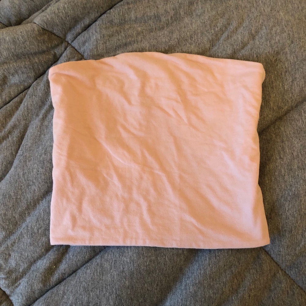 brandy melville pink tube top